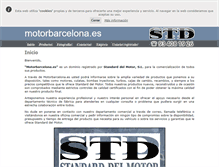 Tablet Screenshot of motorbarcelona.es